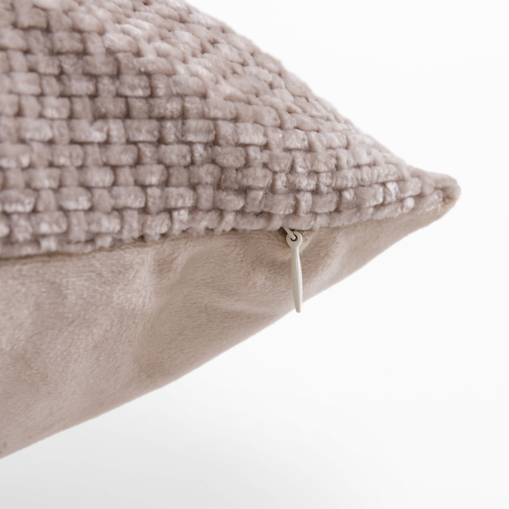 Dekoračná obliečka na vankúš béžová CARMON 45x45 cm