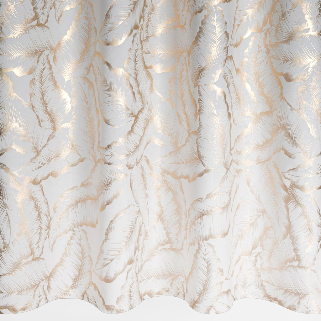 Záclona s priechodkami v listoch MILENA 140x250 cm