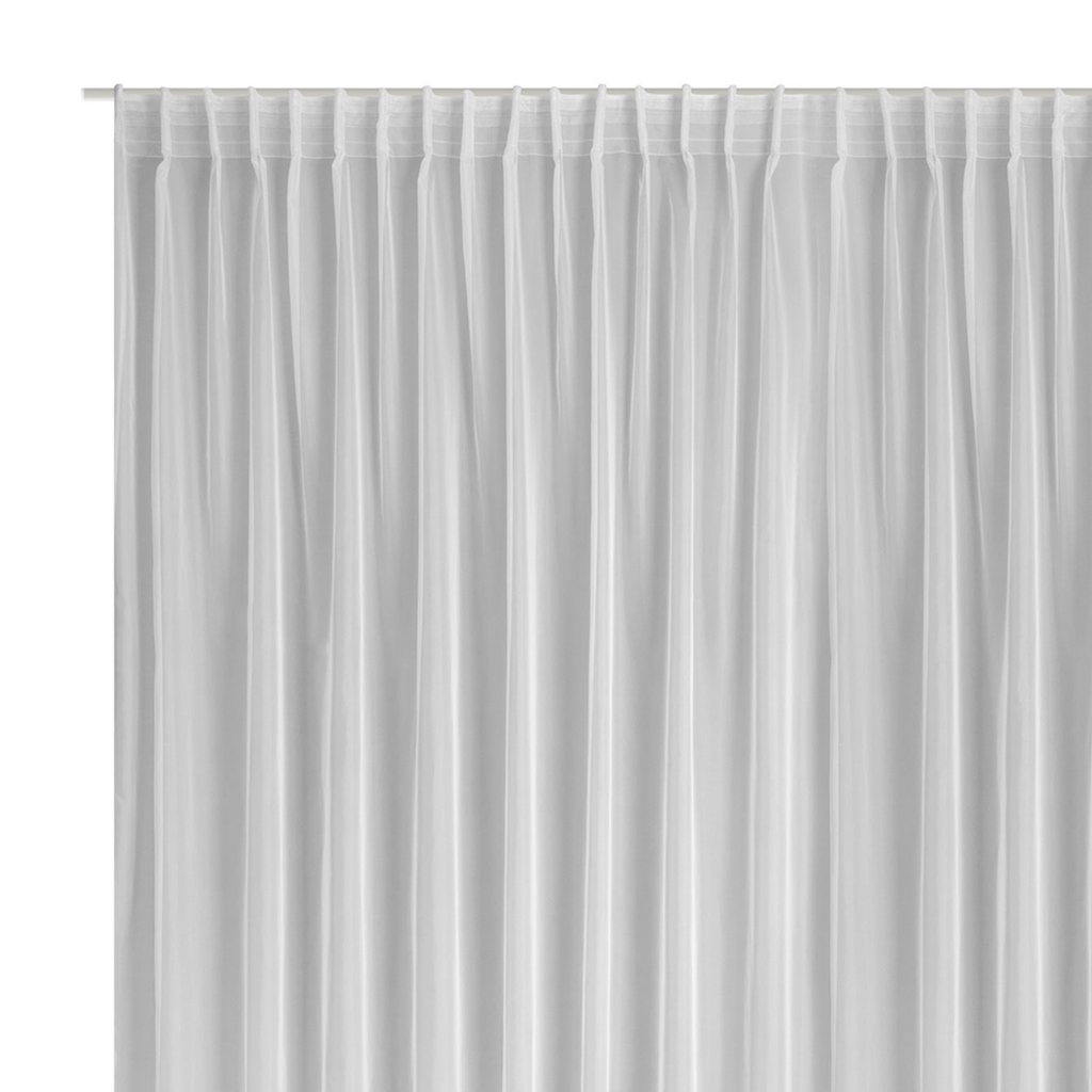 Záves SIMONE do obývacej izby biely 300x300 cm