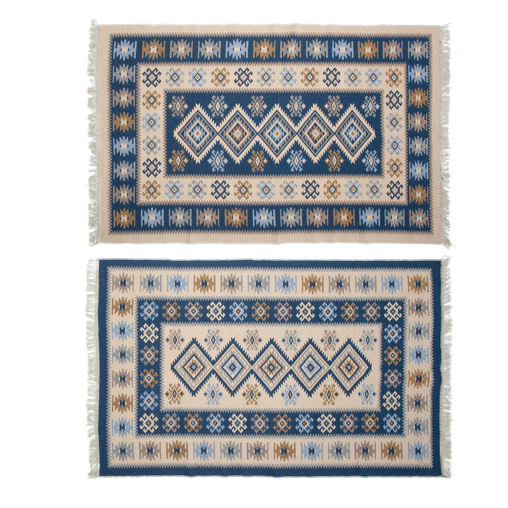 Koberec modrý ALBORG 120x180 cm