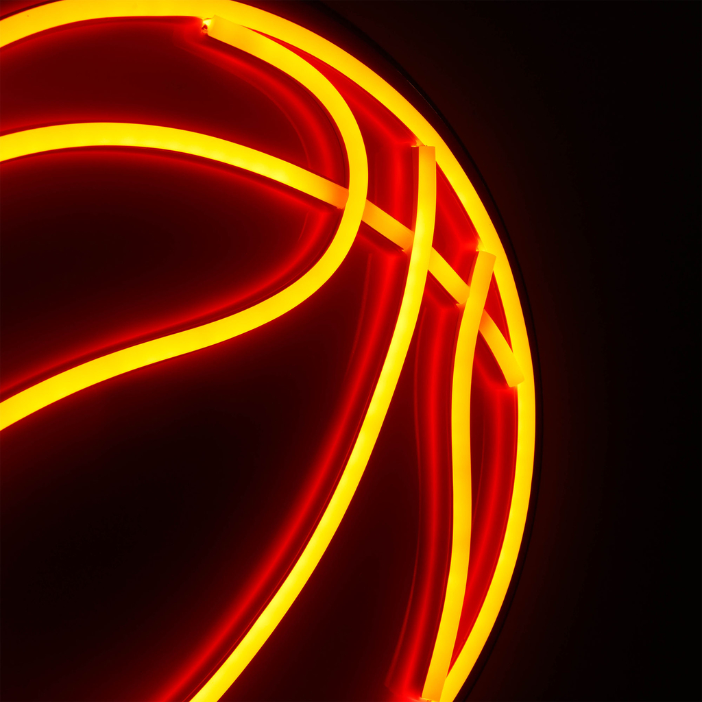 LED dekoračné svietidlo BASKETBALOVÁ LOPTA