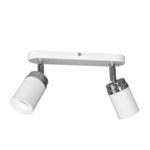 Stropné bodové svietidlo biele 2xGU10 RENO