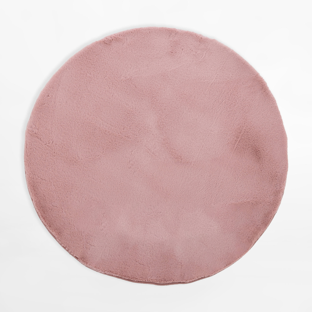 Okrúhly koberec RABBIT, ružový, 120 cm