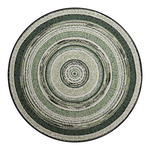 Okrúhly vonkajší koberec zelený MUNRO 120 CM