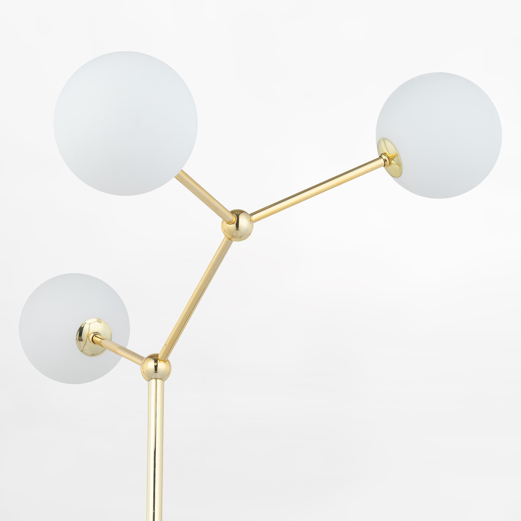 Stojacia lampa v zlatej farbe FAIRY