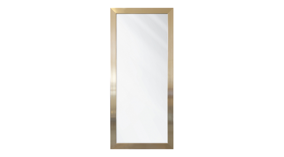 Zrkadlo so zlatým rámom SLIM 47,5 x 107,5 cm