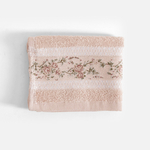Bavlnený uterák v púdrovo ružovej farbe PROVENCE 30x50 cm