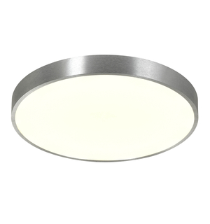 Stropná lampa LED okrúhla strieborná SIERRA 40 cm