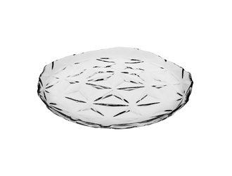 Sklenený dezertný tanier ESTRELLA 20 cm
