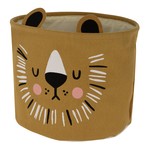 Súprava 2 košov na hračky ZVIERATÁ ORANŽOVÁ