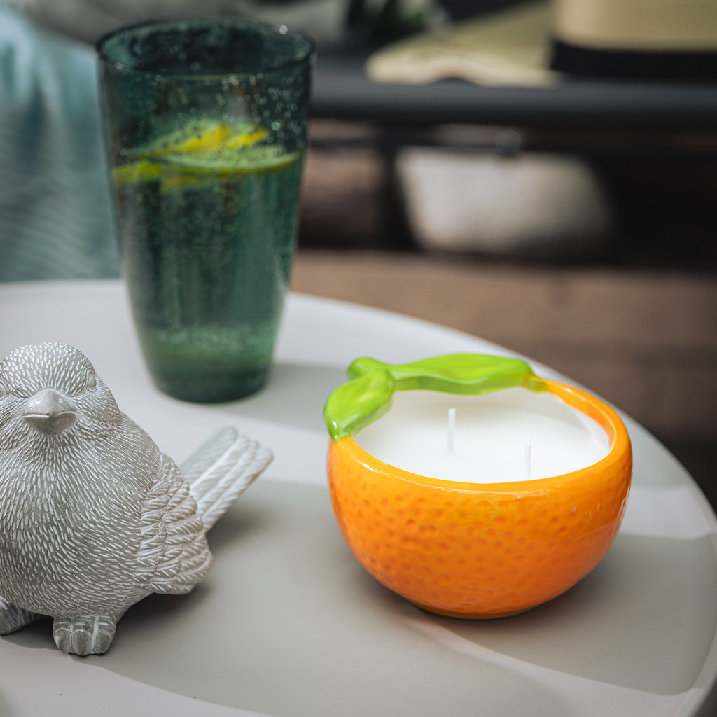 Sviečka vo kvetináči v tvare ovocia MIX