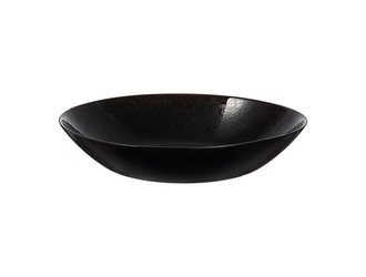 Hlboký tanier čierny DIANA 20 cm