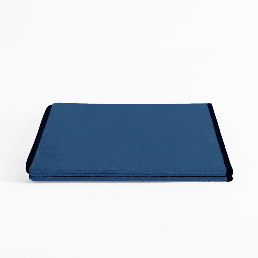 Skladacia taburetka modrý 38x37,5 cm