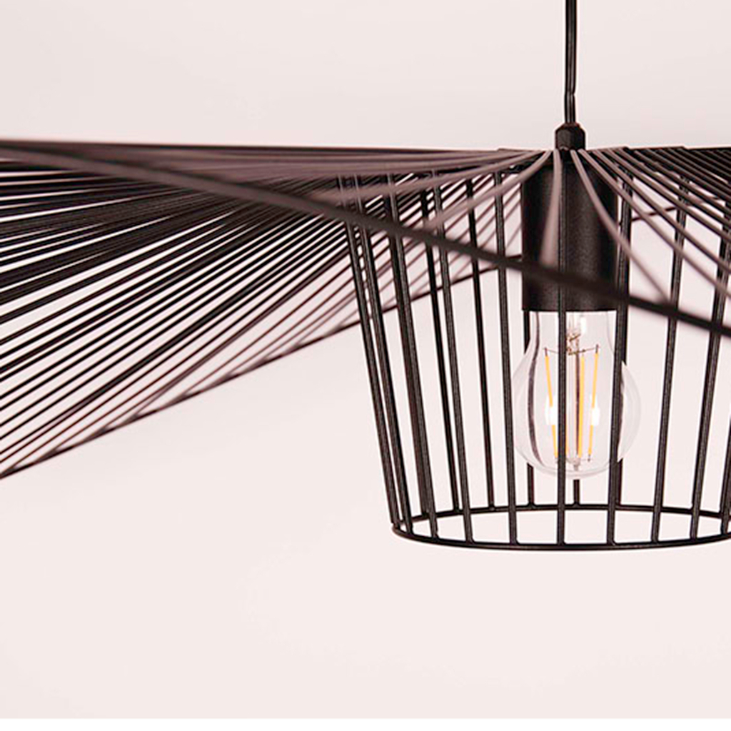 Závesné svietidlo KAPELUSZ čierna