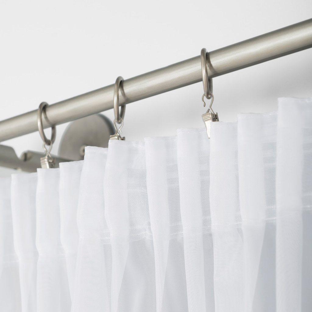 Záclona na páske WOAL biela 140x250 cm