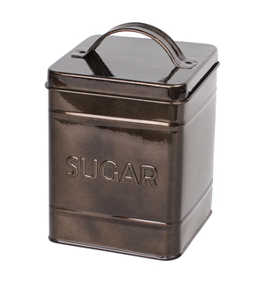 Nádoba na cukor čierna BLACK 14 cm