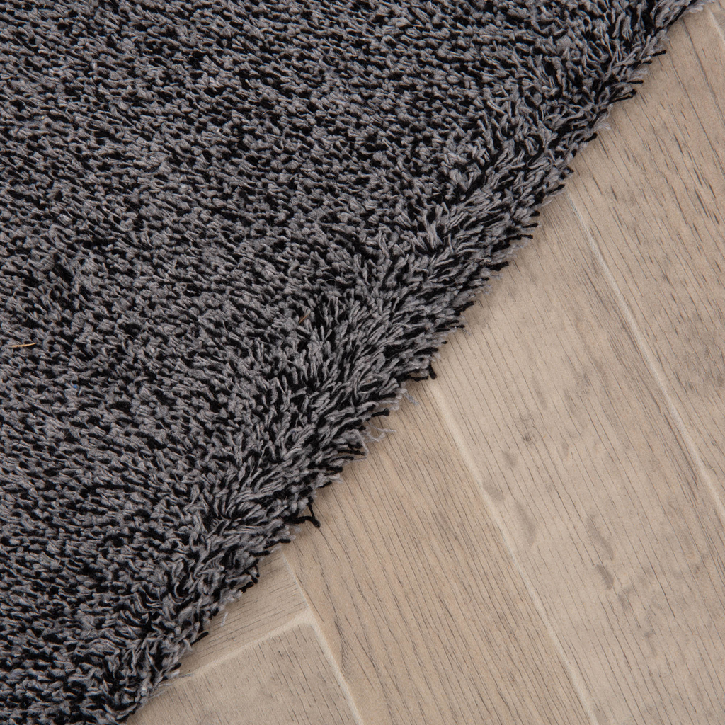 Šedá rohožka s podkladom z TPR 60x90 cm