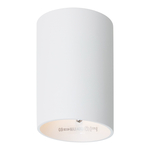 Biele nástenné svietidlo v tvare valca SLICE WL