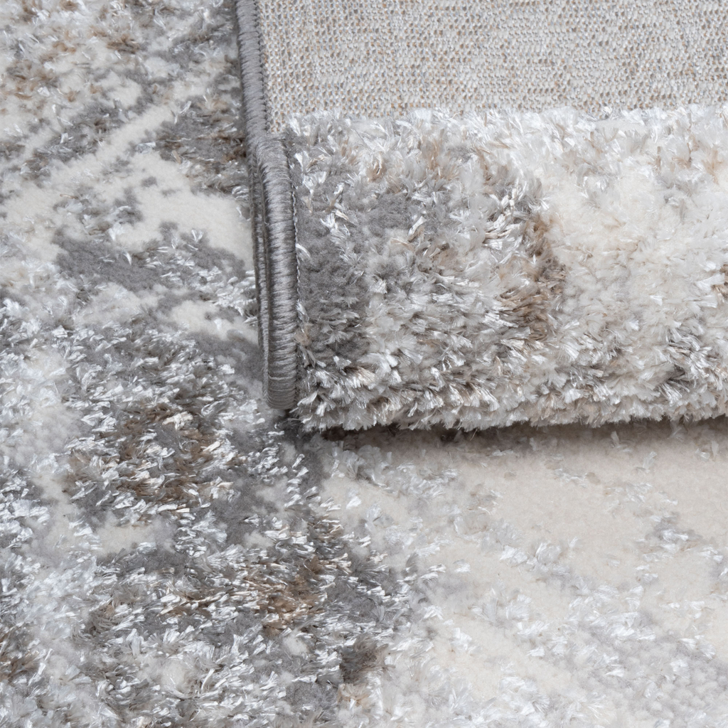 Retro sivý koberec SALSA 67x120 cm