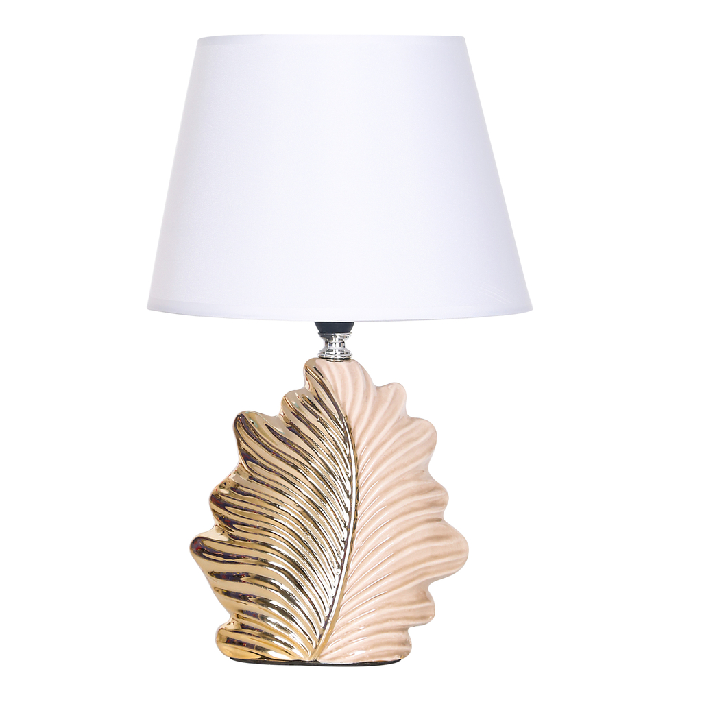Stolná lampa glamour zlatá 35 cm