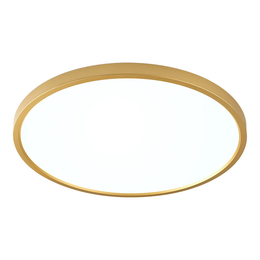 CCT LED stropné svietidlo CAMI zlaté 60 cm