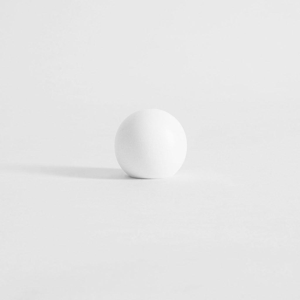 Drevená úchytka biela AGD56 KIDDON