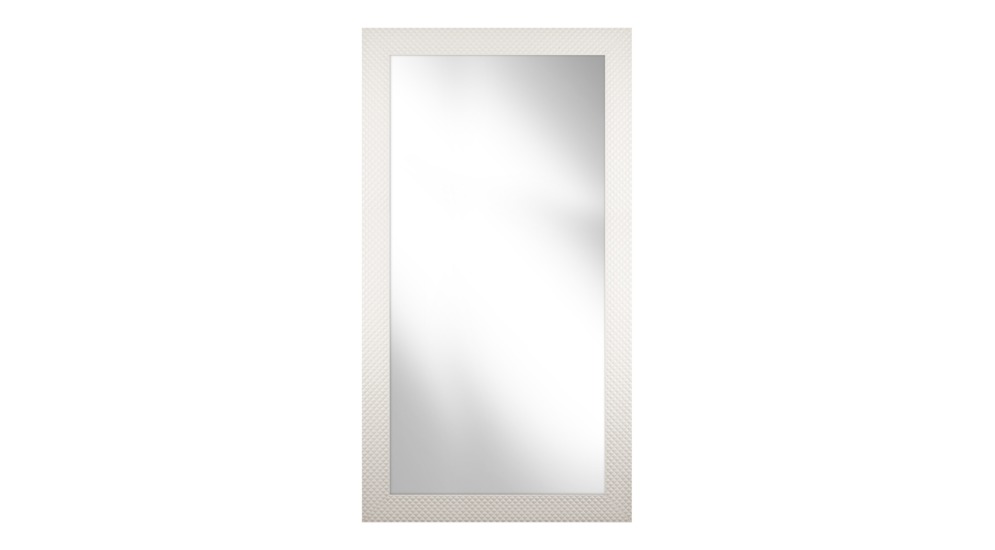 Zrkadlo s bielym rámom PIKO 73 x 133 cm