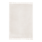 Koberec ALASKA so strapcami, krémový 120x170 cm