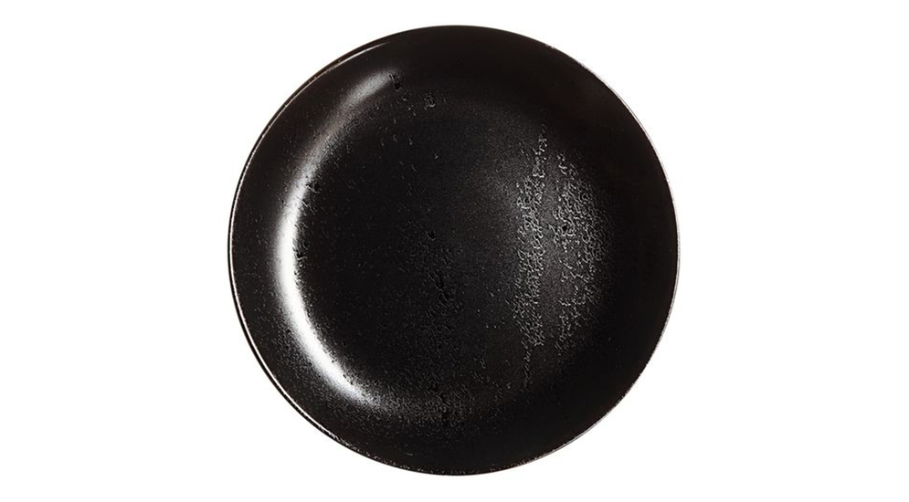 Dezertný tanier čierny DIANA 19 cm