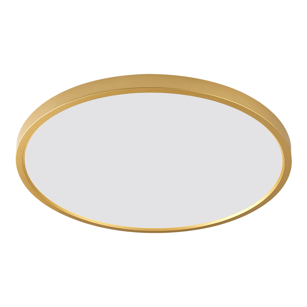 CCT LED stropné svietidlo CAMI zlaté 60 cm