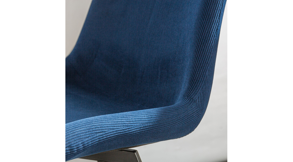 Otočná stolička JELKO modrá