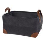 Úložný kôš sivý 36x26x19 cm