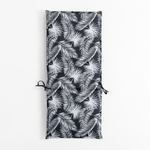 Vankúš na stoličku čierny SAMBA, 50x118 cm