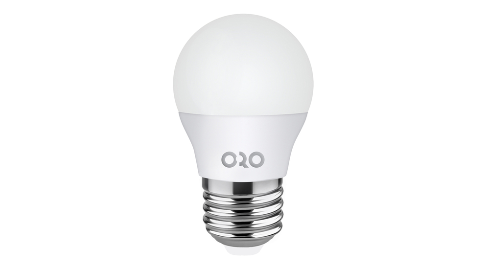 Žiarovka LED E27 5W neutrálna farba ORO-E27-G45-TOTO-5W-DW
