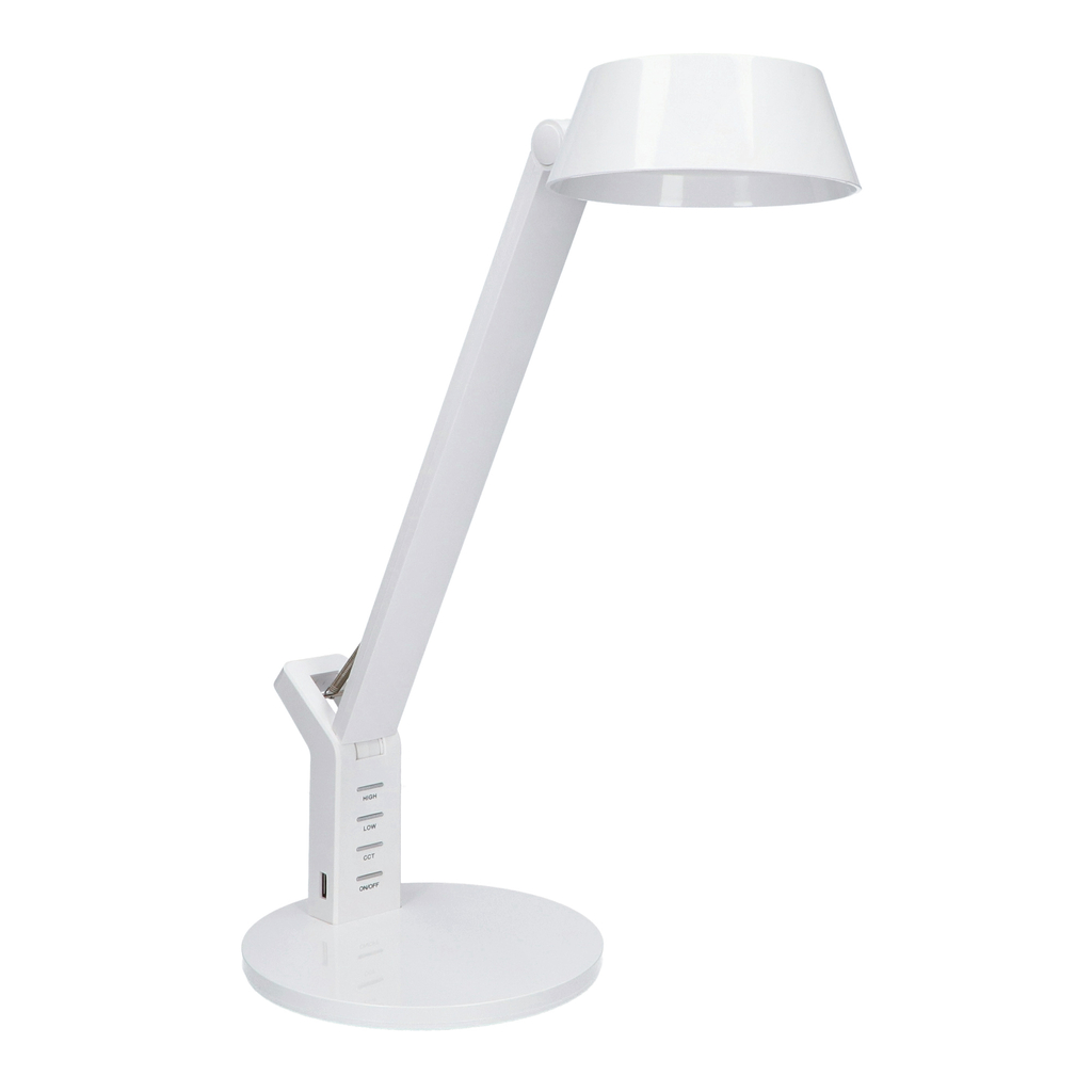 Stolná lampa LED LUMEN ML4400 biela