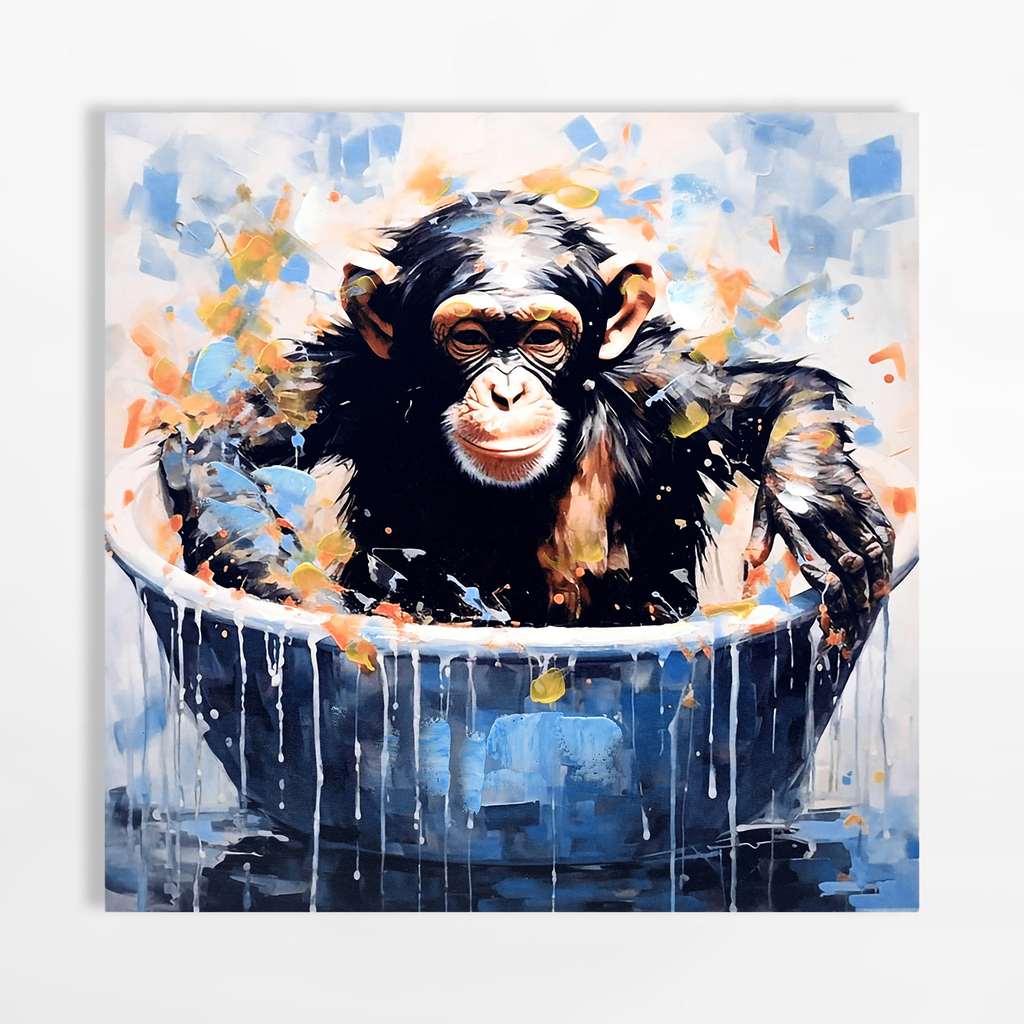 Obraz na plátne OPICA 60x60 cm