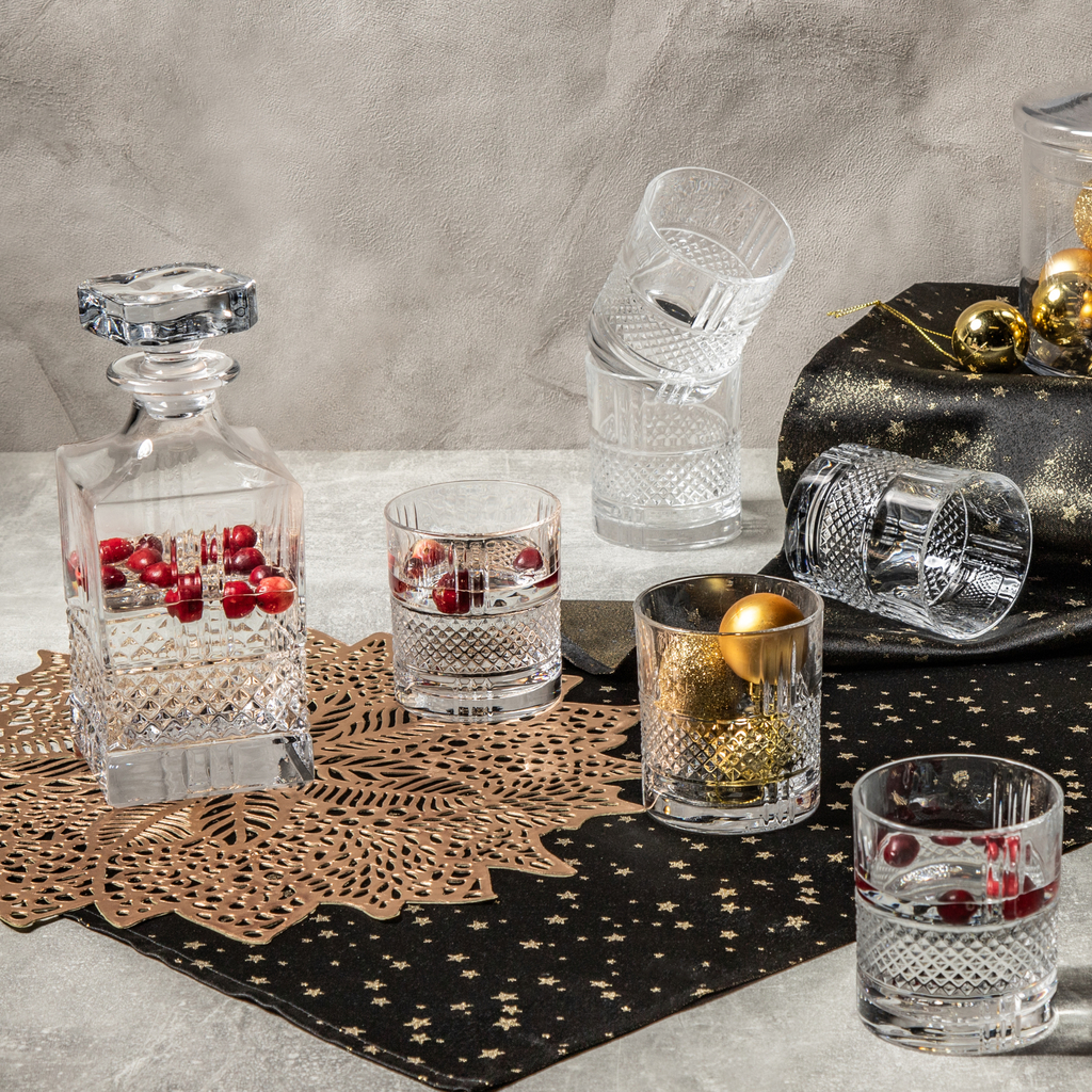 Súprava na whisky BOHEMIA PRESTIGE ELEGANTE, 7 ks