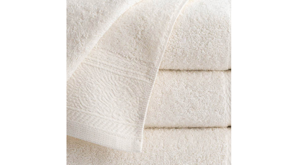 Krémový bavlnený uterák MASSIMO 50 x 90 cm