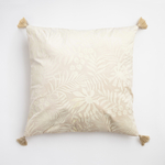 Zamatová obliečka na vankúš ADRIA krémová 45x45 cm