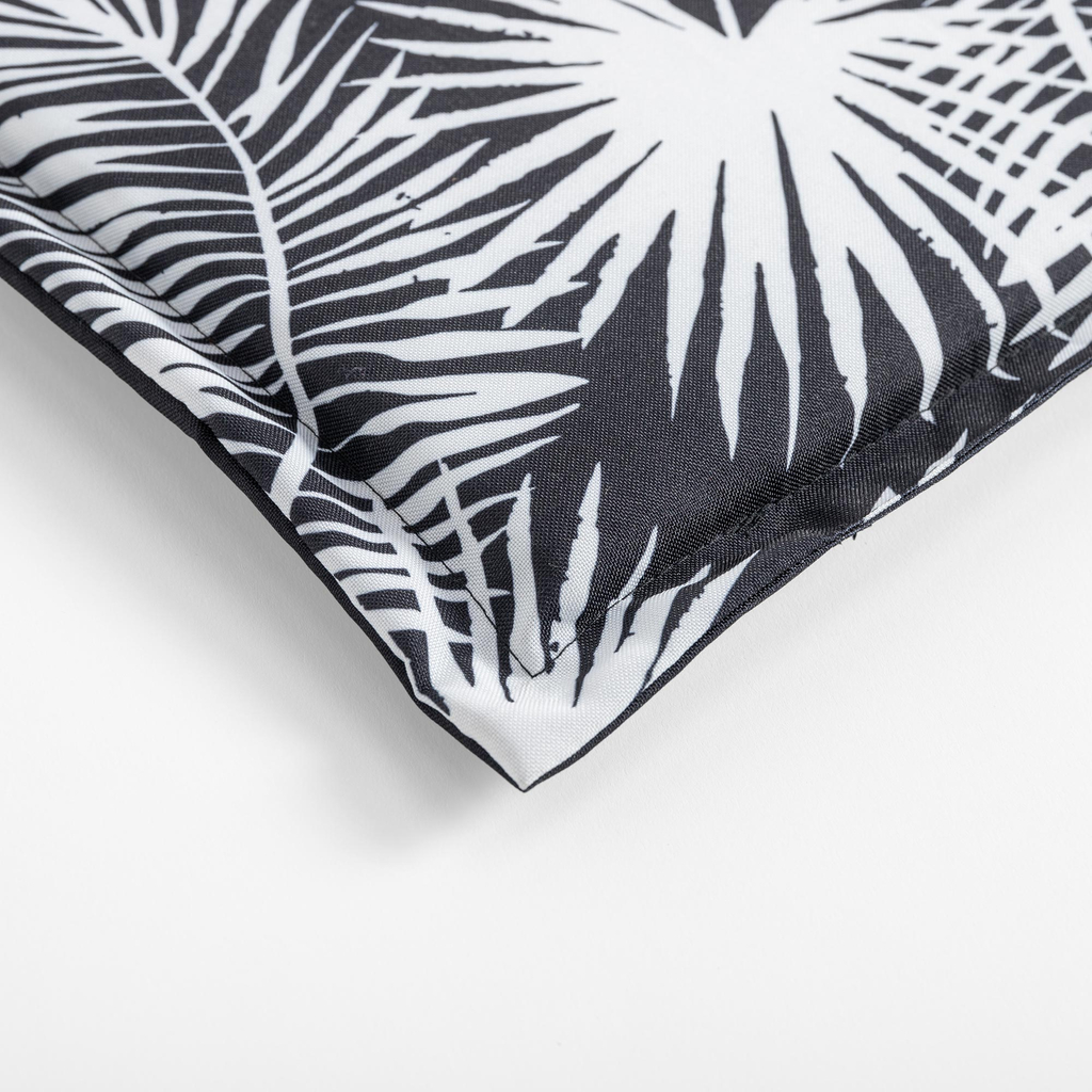 Vankúš na stoličku čierny SAMBA, 40x40 cm