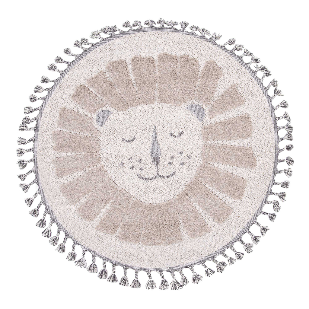 Okrúhly koberec KINDER lev 120 cm
