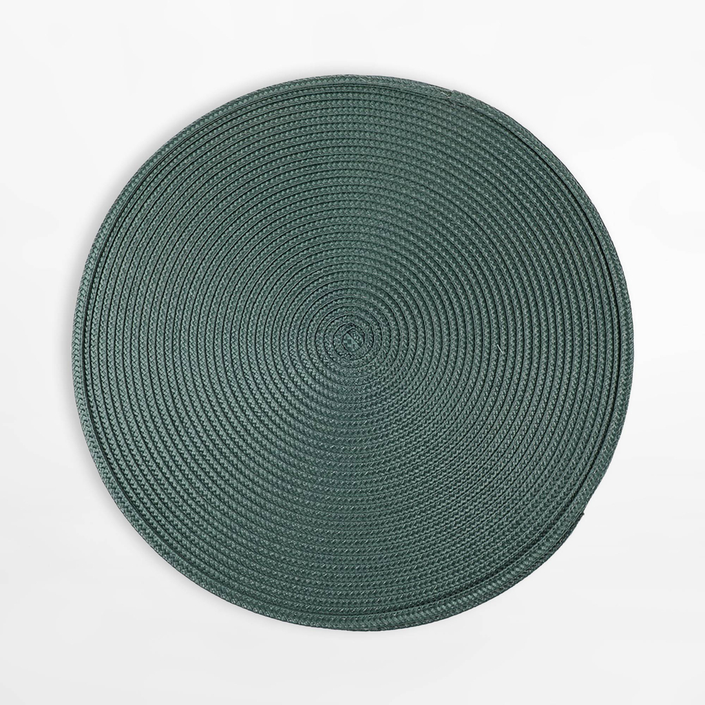 Zelené prestieranie 38 cm súprava 2 ks