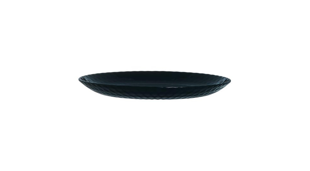 Dezertný tanier čierny PAMPILLE 19 cm