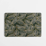 Prestieranie na stôl v zelenej farbe LISTY 43,5x28,5 cm