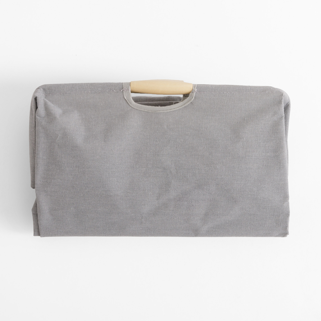 Úložný kôš sivý 35,4x30,5x45,5 cm