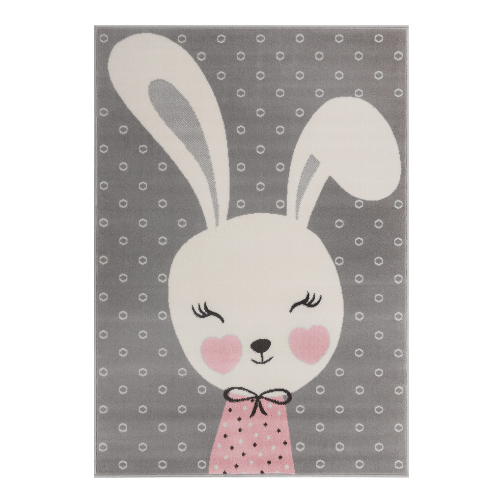 Ružový koberec KRÁLIK 120x170 cm