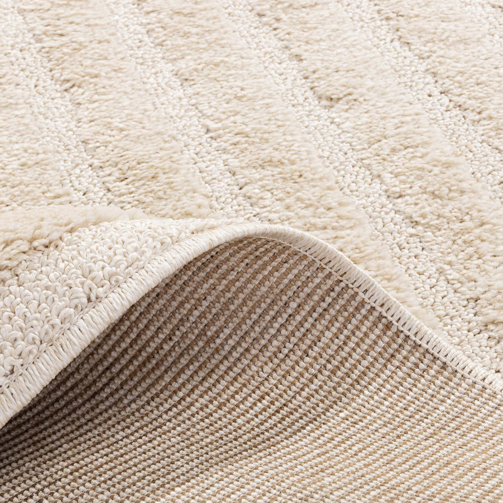 Moderný bielo-krémový koberec MONTY 120x170 cm