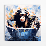 Obraz na plátne OPICA 60x60 cm