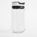 Sklenená nádoba s čiernobielym vekom 1 l