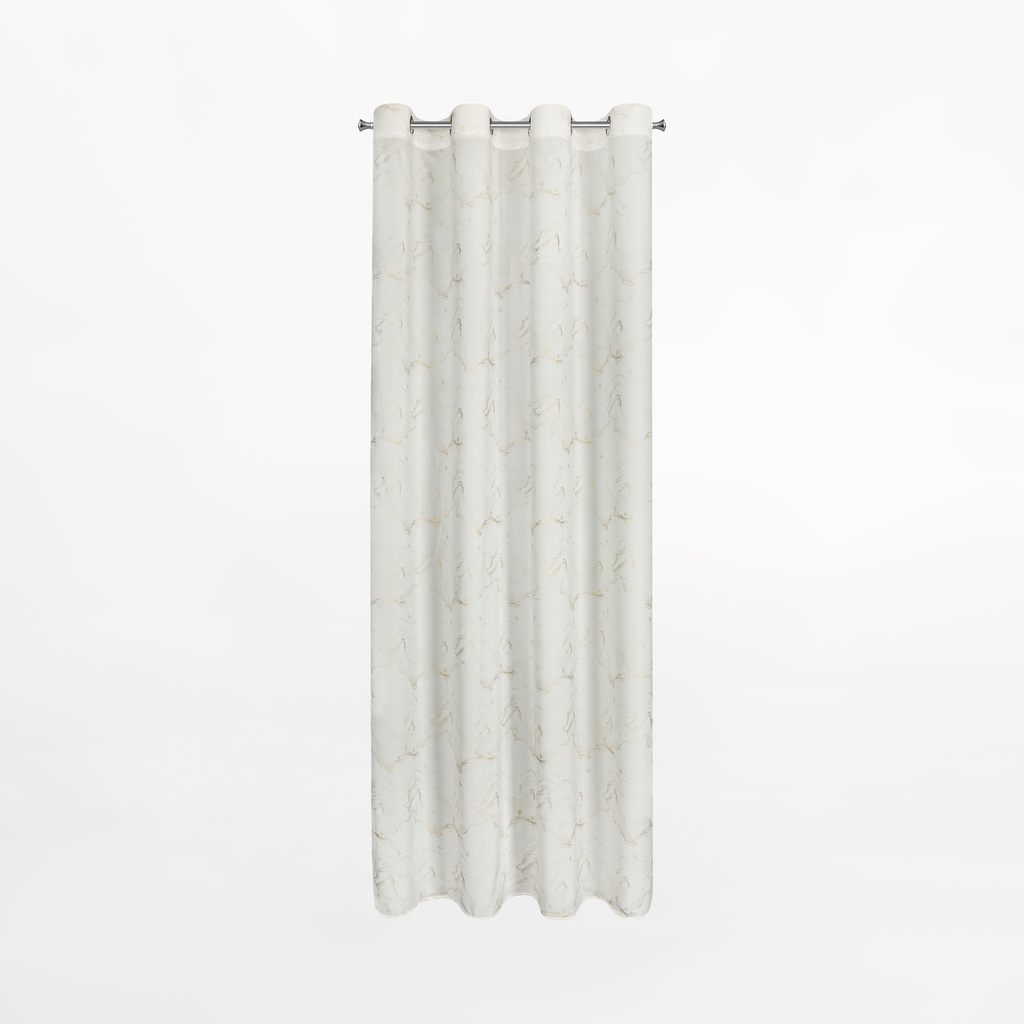 Záves na kolieskach ecru EMILI 140x250 cm